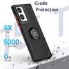 Armor Matte Case For Motorola Moto Edge 5G  Cover Ring Magnetic Holder Stand Shockproof Shell Fundas