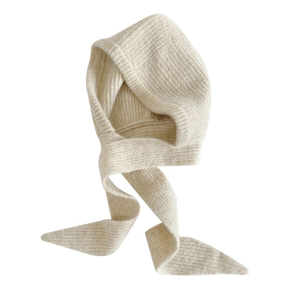 

Утепленная зимняя шапка, милая шапка-ушанка, модная шляпа-ведро для женщин бежевый