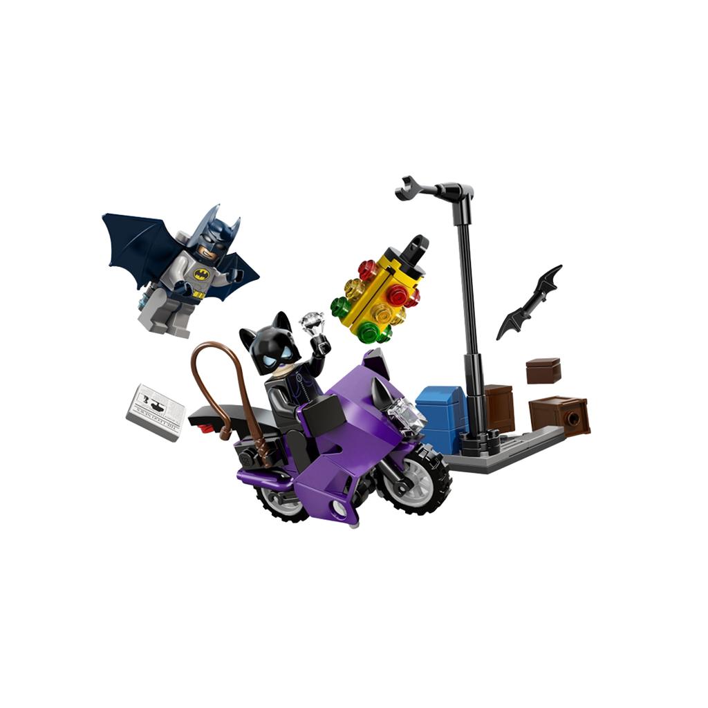 Lego DC Comics Catwoman Catcycle City Chase