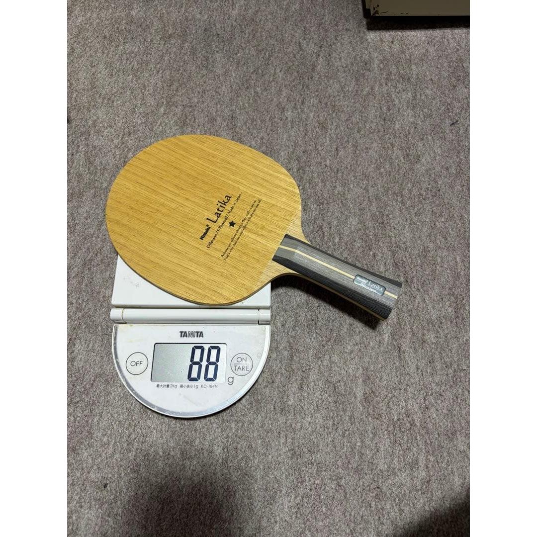 Used Nittaku Latika table tennis racket 88g