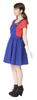 Party City Character Research Club Cosplay Red Plumber Girl Red Women's