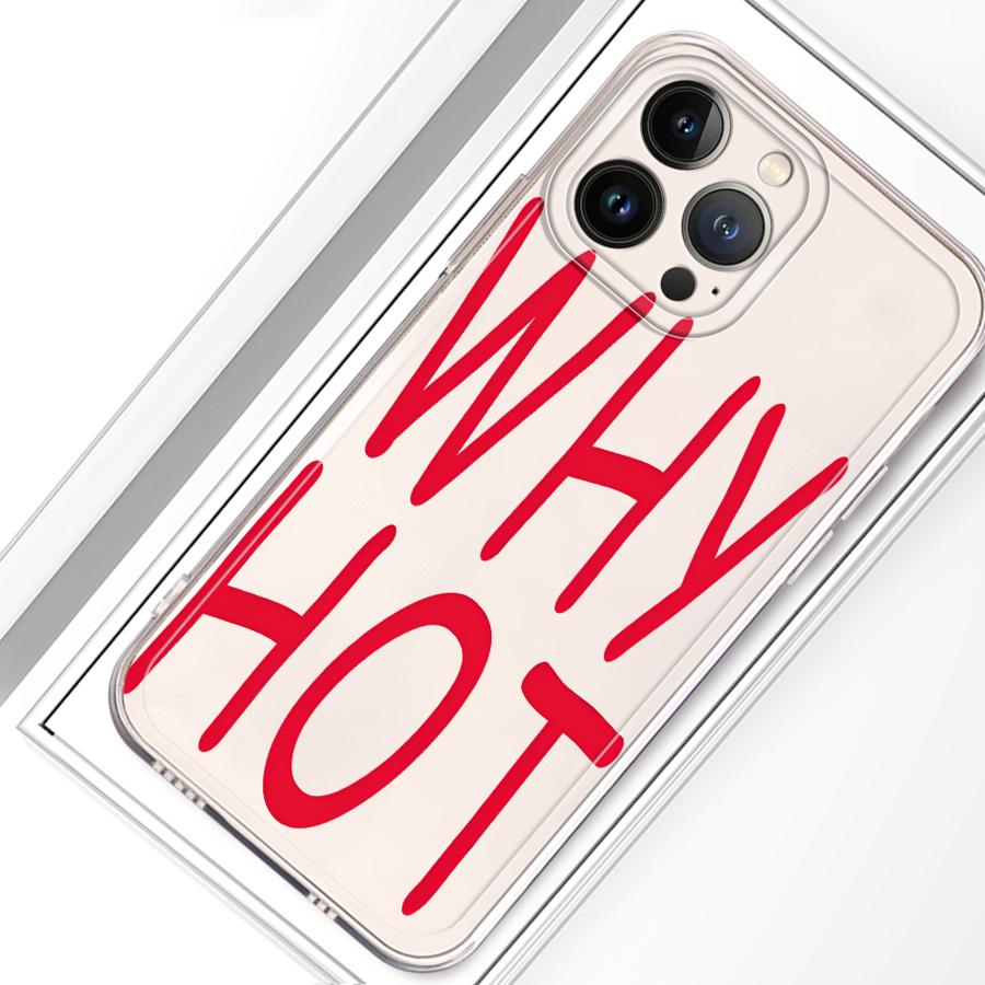 

Личность Любовь Почему Горячий Мягкий Чехол для Телефона для iPhone 17 Pro Max 7 8 XR 15 Air 14 Plus 13 Pro 11 16 XS Max 12 Mini iPhone 12 mini