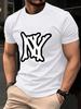 Simple Ny Logo Prints Men TShirt Cotton Summer Soft Oversized Tops ONeck Short Sleeve Comfortable T Shirt Casual Male Clothes