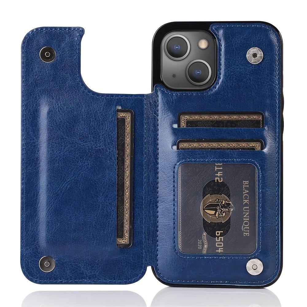 Leather Wallet Case For IPhone 14/13/12/11/Pro Max/Mini/XR/X/XS Max/8/7/6S/6 Plus/SE2/SE3/2022/2020 - Card Holder & Flip Back Cover