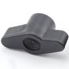 Black Z-Type Blind Hole Nylon Hand Screw Nut with Plastic Rubber Handle, M4/M5/M6/M8