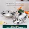 Stainless Steel Universal Pot and Bowl Lid (18-32cm)