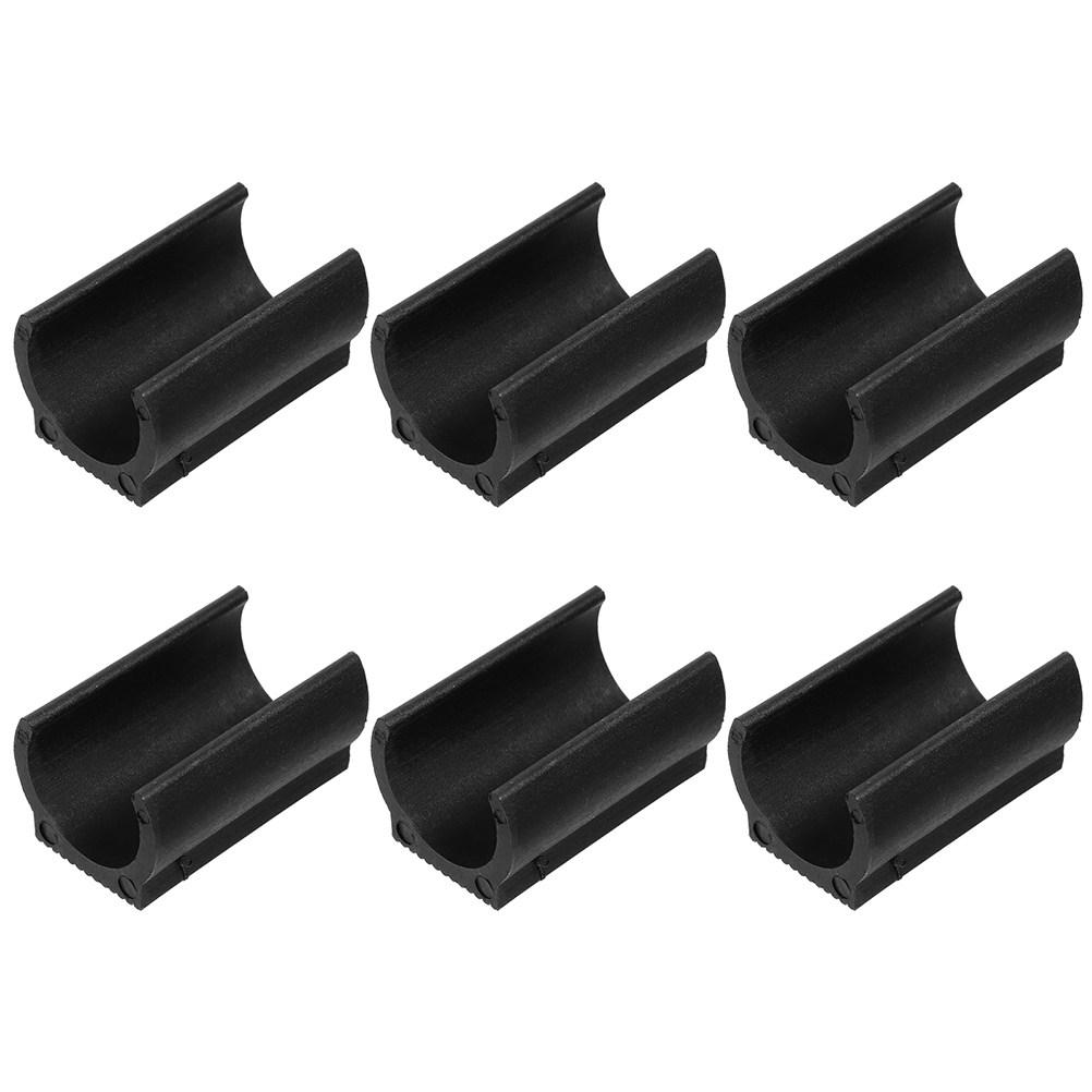 25Pcs U-Shaped Chair Foot Cover Plastic Furniture Foot Pads for Chairs Tables Trampolines Anti-Slip Noise Reduction Floor