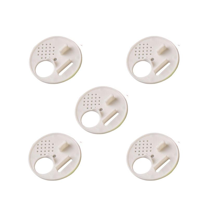5Pcs Beekeeping Plastic Beehive Door Round Single Bee Exit Hive Vent Entrance Ventilation Gate Nest Tools Equipment Supplies
