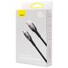 Kabel Usb Do Usb-C Baseus Glimmer, 100W, 1M (Czarny)