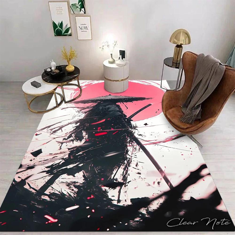 Anime Cartoon Area Rug Non-Slip Washable Floor Mat for Living Room Bedroom Kitchen Sofa Balcony Table Home Decor Carpet