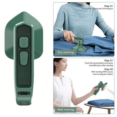Garment Steamer Portable Handheld Fabric Steamer Fast Heat-up Electric Iron Powerful Steam Ironing