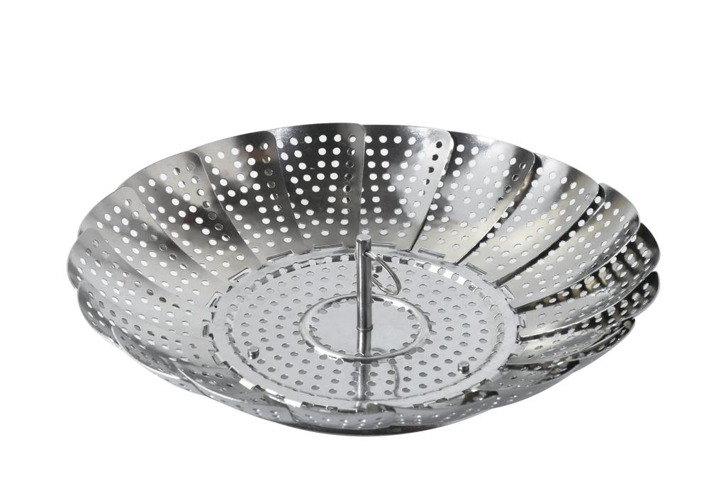 Delish Kitchen Pearl Metal Multi-purpose Steamer, Free Size, Stainless Steel, CC-1807