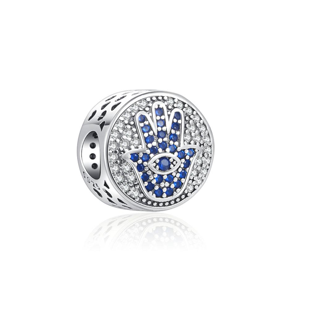 Copper Plating The Eye Of Greece The Eye Of The Devil Pendant Charm Bead Fit Original Pendant Bracelet Diy Women Jewelry