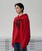 Three Sweepers Vintage Hoodie Red