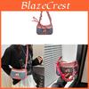 Small Square Crossbody Bag Made Of Polyester With Spacious Interior For Commute