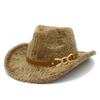 Autumn and winter new plush warm jazz hat European and American fashion one-word top curved brim top hat fashionable western denim hat
