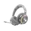 CORSAIR VIRTUOSO MAX WIRELESS Gaming Active Noise Bluetooth and Wireless Simultaneous Compatible with Headset, Silver, Silver, Wireless, Closed-back,