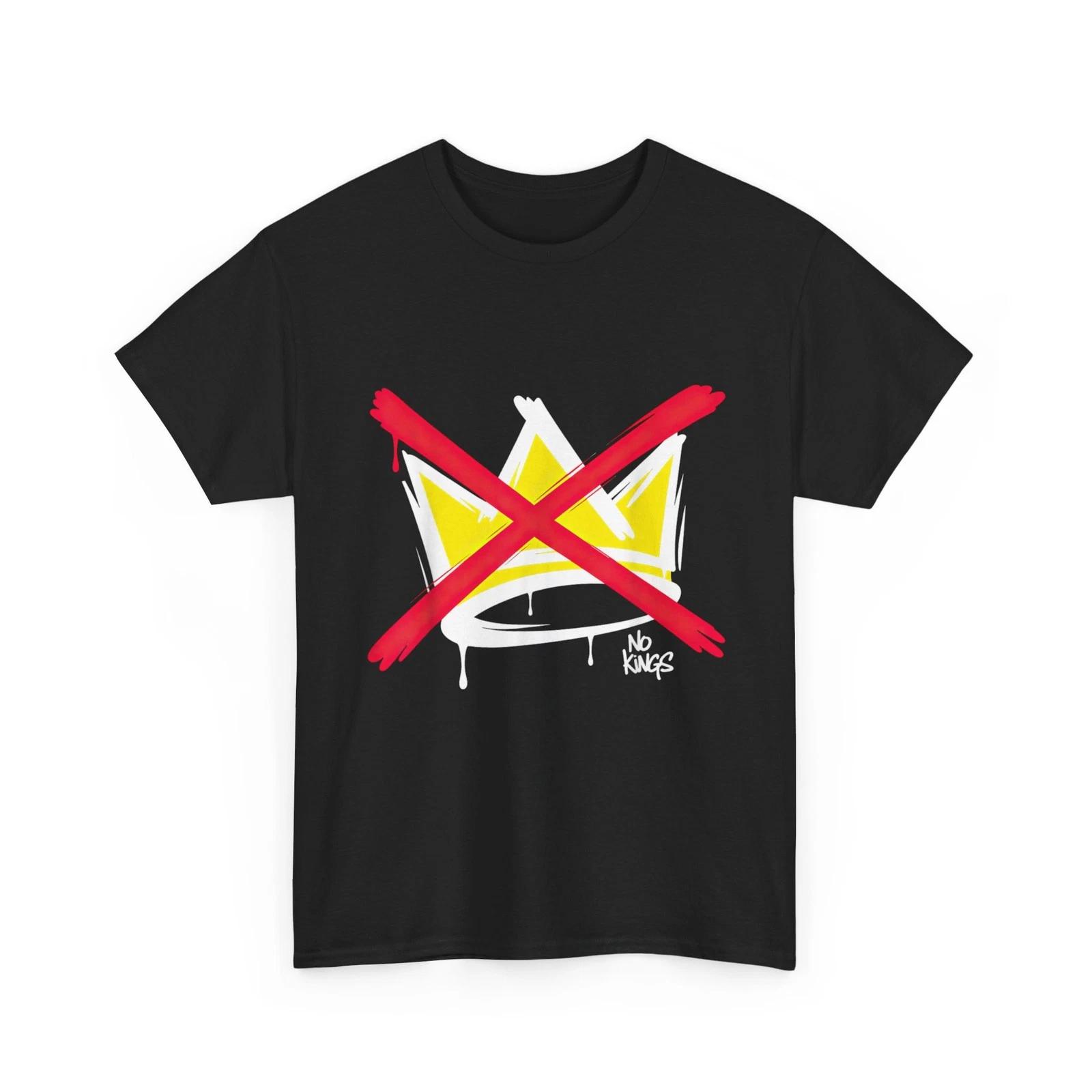 No Kings Shirt, No Kings in America Women Men Shirt 3XL