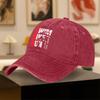 Classic Vintage Duckbill Baseball Cap for SwimRunCycle Triathlon Stylish Printed Sports Cap for Unisex  Women