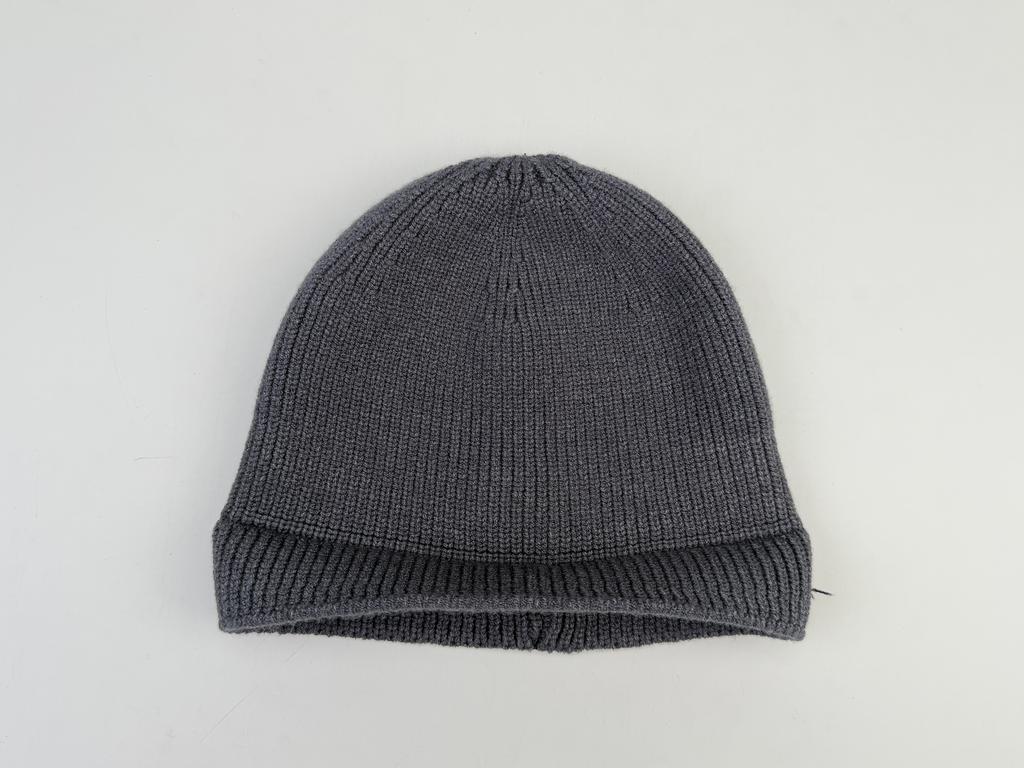 Core Spun Yarn Knitted Beanie Multi-color Short Breathable Unisex Adjustable Winter Hat