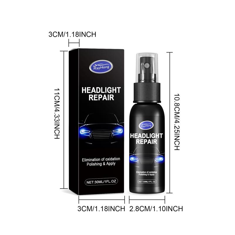 Car Headlamp Restoration Kit Headlight Polishing and Remover Liquid Ultimate Fix for Foggy or Dim Lights