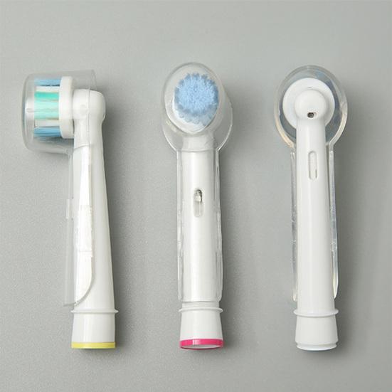 4-teilige Zahnbürsten-Schutzhülle, Zahnbürstenkopf-Schutzhülle, staubdicht, waschbar, wiederverwendbar, Zahnbürstenschutz