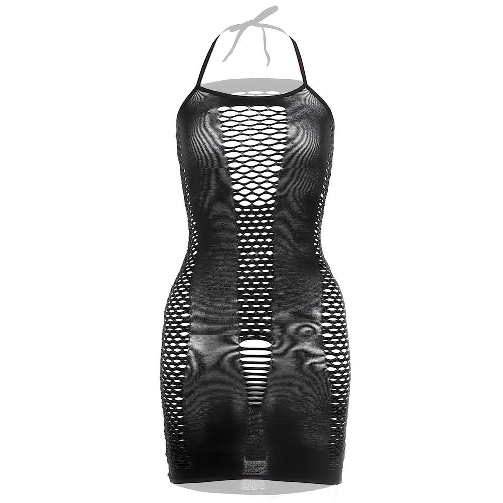 Fashion Women Mesh Sexy Lingerie Fishnet Babydoll  Dress  Size Bodysuit