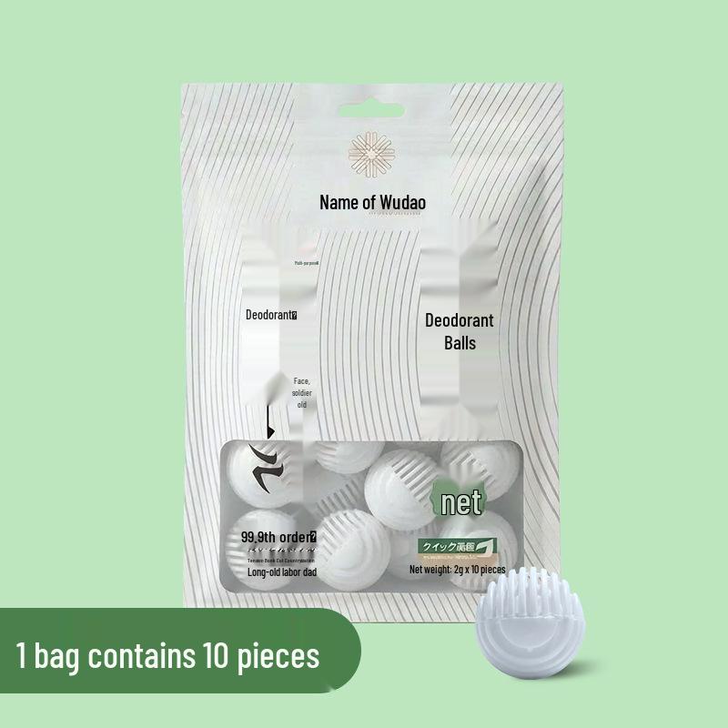 Shoe & Sock Deodorizer Balls - Fresh Scent, Odor Removal, Air Freshener for Shoes and Cabinets