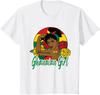 Ghanaian Girl Ghana Woman Ghanaians Flag T-Shirt Flag T Shirts Summer Graphic Cotton Streetwear Birthday Gifts Tee Mens Clothing