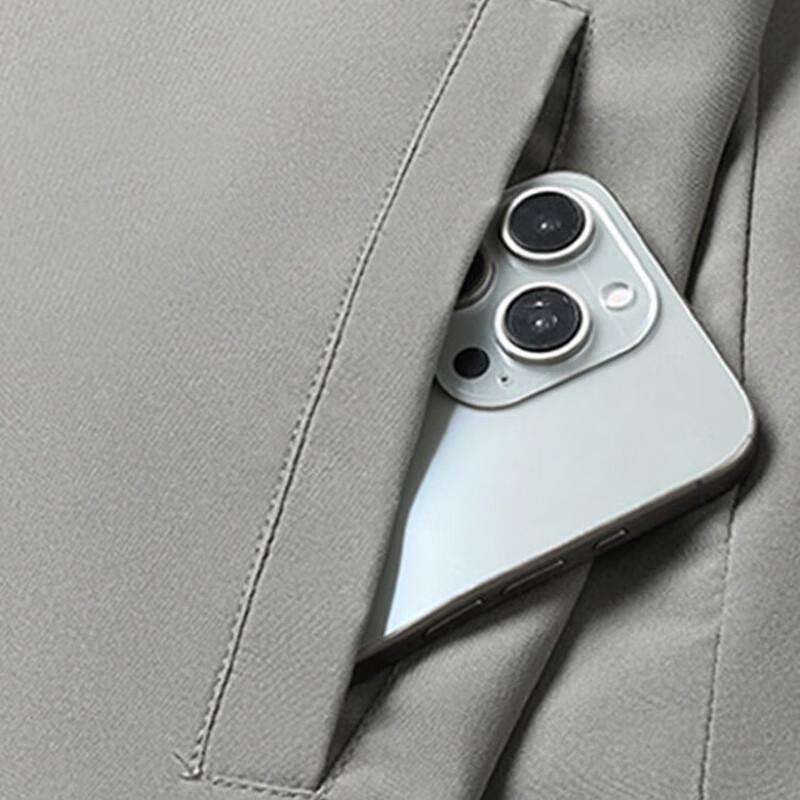 ROMON Men's Stand Collar Business Casual Jacket