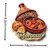Africa Morocco 3D Fridge Sticker Magnets Tourism Souvenir Refrigerator Magnets Sticker Home Kitchen Decor