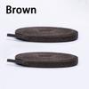 0.6cm Wide Cotton Waxed Shoelaces Flat Shoe Laces Sneakers Boots Waterproof Leather Shoelace 80/100/120/140/160cm 2Pcs/6Pcs