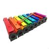 8Note Xylophone Aluminum Sound Plates Music Education RainbowColored