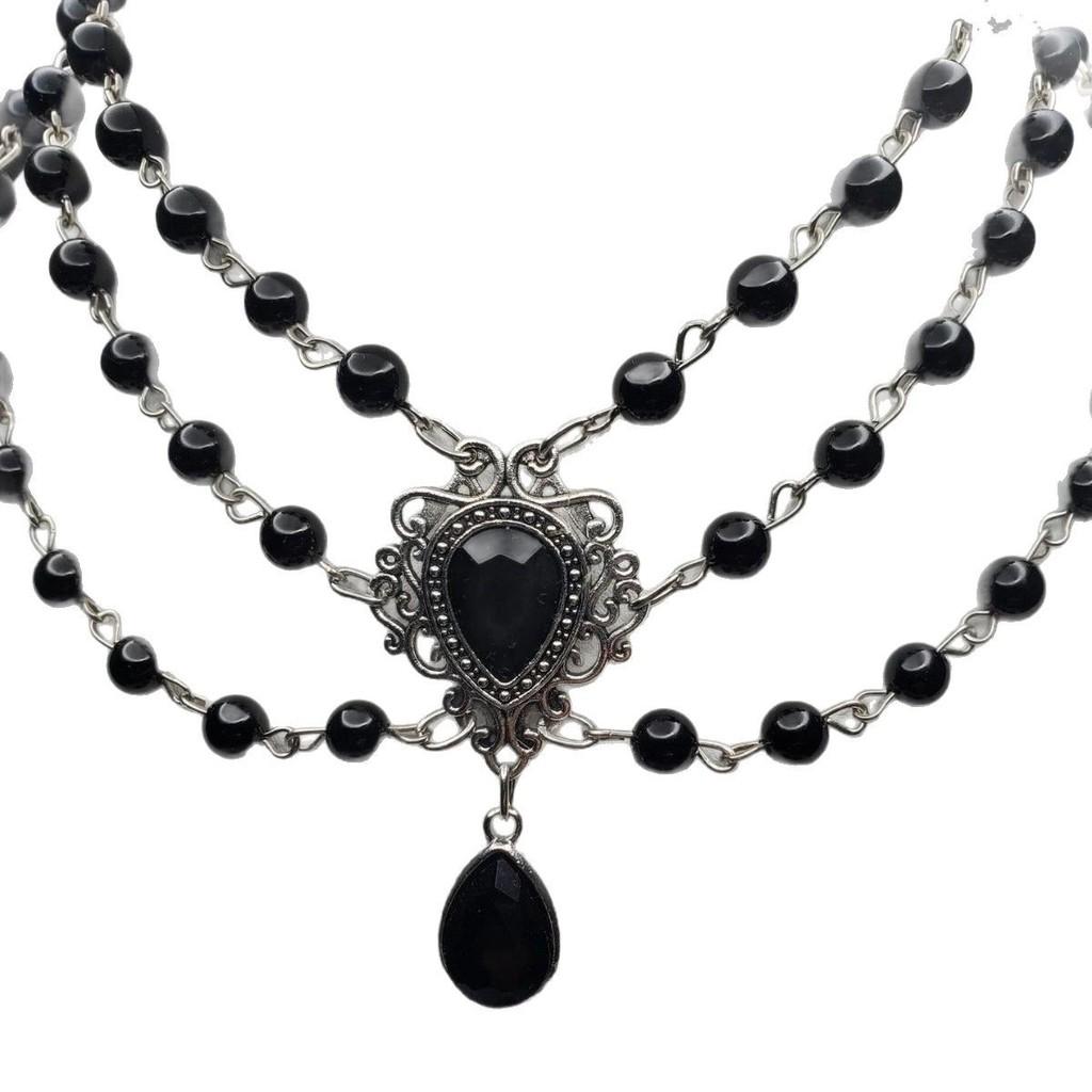 Collana Fantasy Gotica Vittoriana Medievale Con Ciondolo Geometrico Per Donne