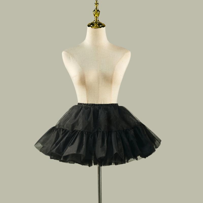 Short Puffy Skirt for Women Fluffy Petticoat Mini Skirt Crinoline Underskirt Puffy Tutu Skirt For Women Petticoats Skirts