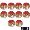 20PCS Christmas Paper Lanterns Santa Claus Snowman Elk Lanterns Christmas Gifts Party Decoration Christmas Decorations