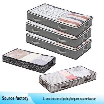 Large Capacity Dustproof Under-Bed Quilt and Clothing Organizer