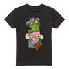 Sesame Street Unisex Adult Trashy Oscar The Grouch Tattoo T-Shirt