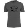 Mens Citroen Dyane Blueprint Retro Car T Shirt Classic Motor