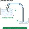 3/5/10Pcs Manual Shake-to-Start Siphon Water Pump,Portable Self-Priming Water Pump for Pool,Pond,Fish Tank,Bathtub Drainage Tool