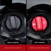 Car Fuel Tank Cap Cover Frosted Aluminum Alloy Lid Auto Accessories For Honda Civic Accord Fit Jazz CRV BRV HRV Insight Pilot