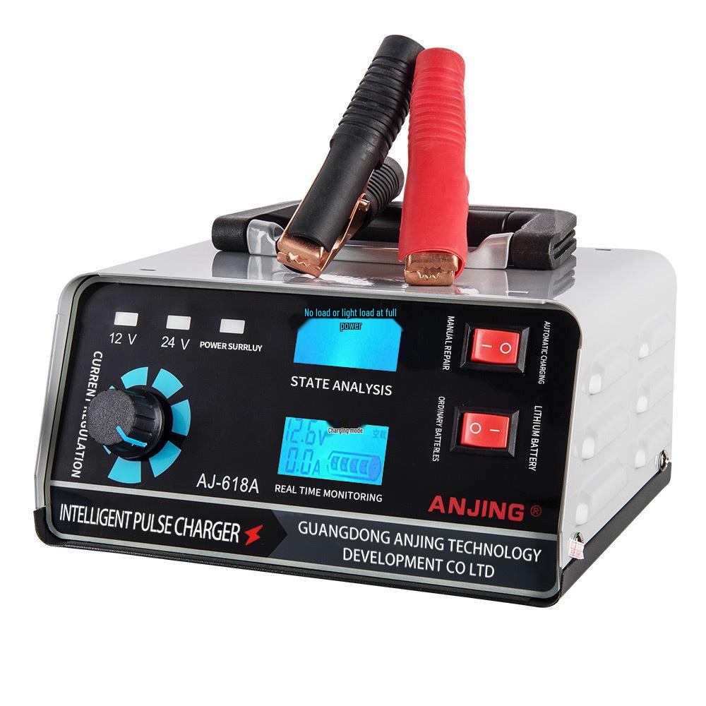 Smart Pulse Repair Car Battery Charger 12V/24V Universal with Start-Stop Function