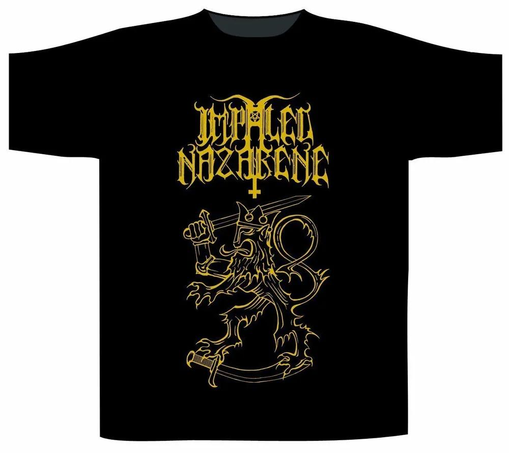Unisex Short Sleeve Crew Neck Cotton T Shirt Impaled Nazarene Let S XL