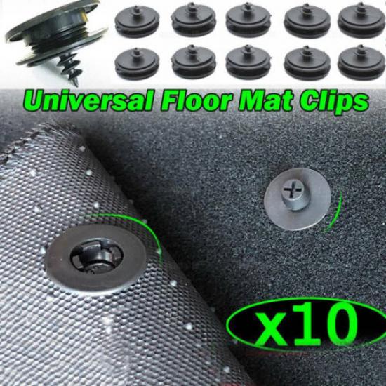 10pcs/batch Car Carpet Floor Mat Fixing Clips Grips Clamps Fastener Accessories