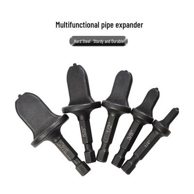 Five-Piece Hex Shank Flared Tube Expander for Copper Pipe Flaring