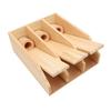 Dog Puzzle Foraging Toys Fun Interactive IQ Training Pet Wooden Foraging Toy for Dogs Cats Pets