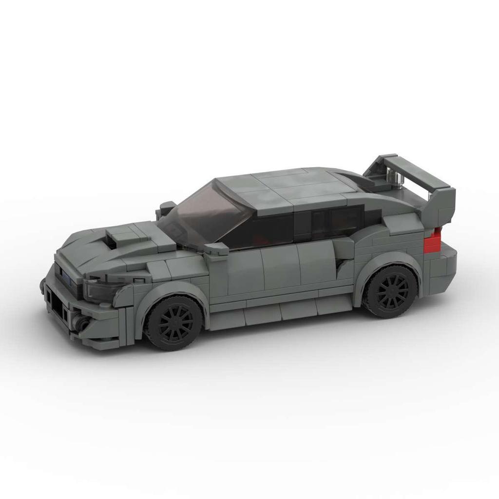 MOC Building Blocks - Compatible with Lego Subaru Impreza Toy Car Model, Educational DIY Assembly Kit.