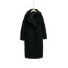 Imitation fur 2 particles imitation wool coat long coat teddy bear imitation fur long coat