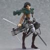 Anime Figure Attack On Titan Eren Jaeger Standing Holding Sword Detachable Model Toy Pvc Collection Desktop Ornaments