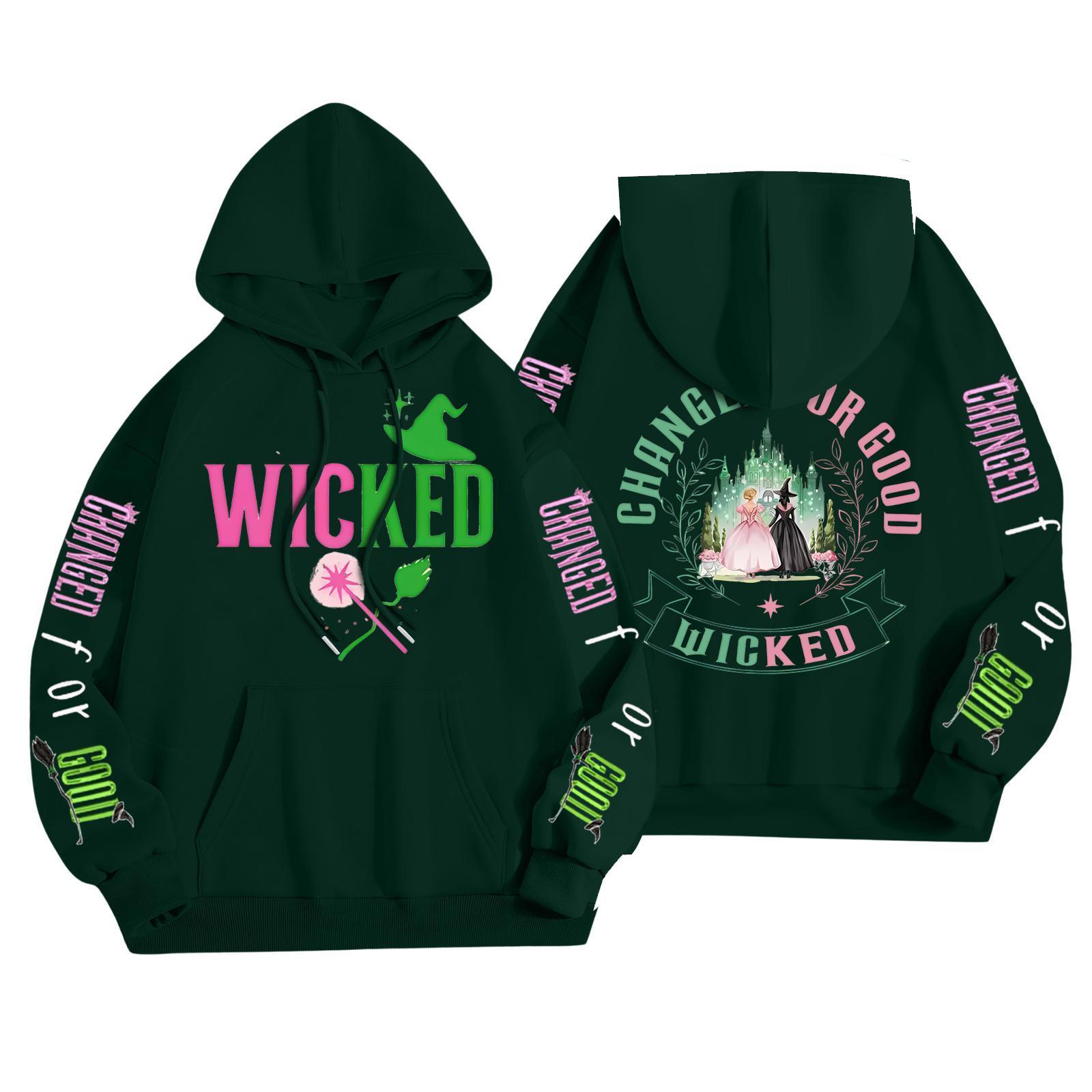 

Женская модная повседневная толстовка с капюшоном, длинным рукавом и принтом S